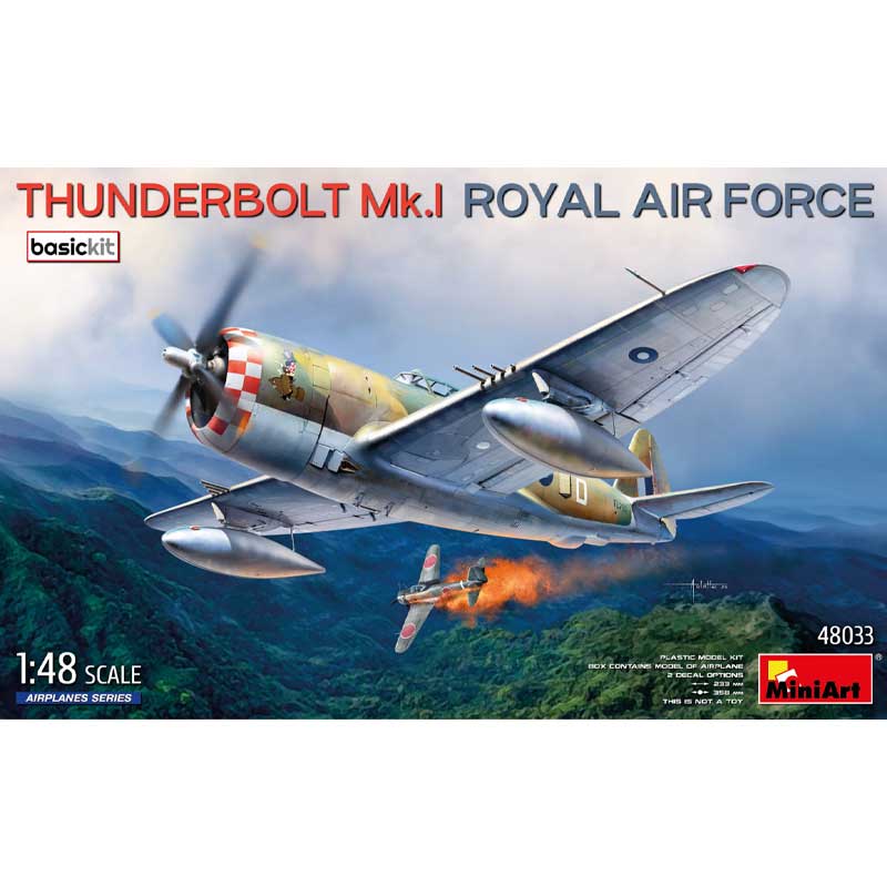 MiniArt Thunderbolt Mk.I Royal Air Force (1/48) 48033