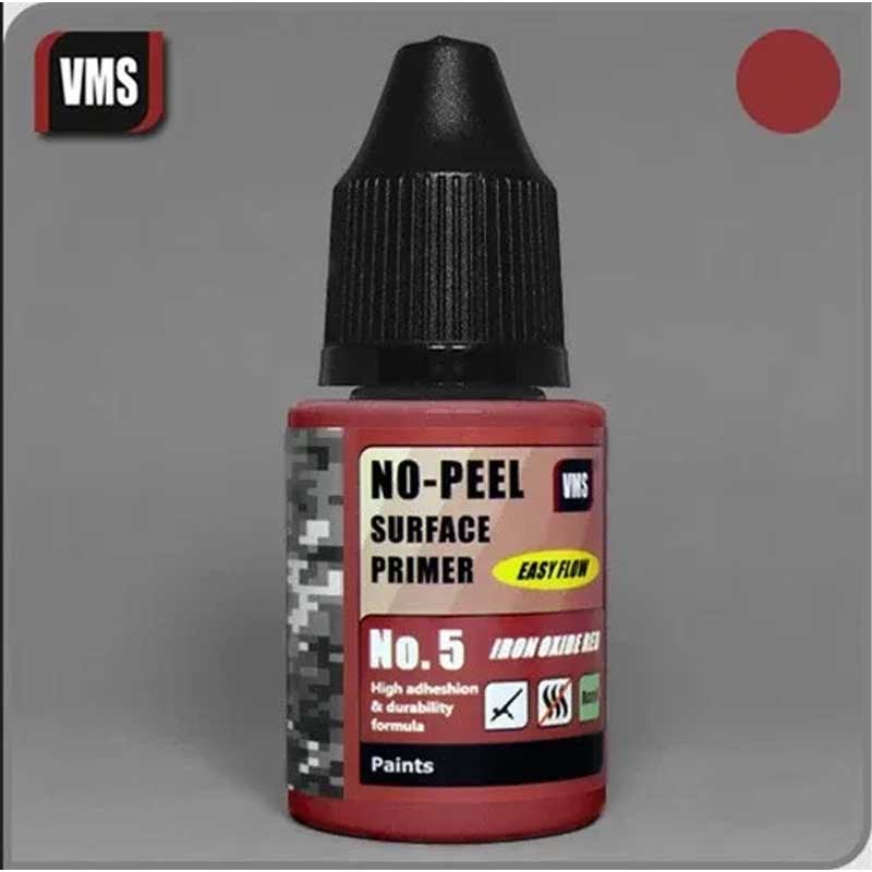 VMS No-Peel Primer No.5 Iron Oxide Red (30ml) PR05s