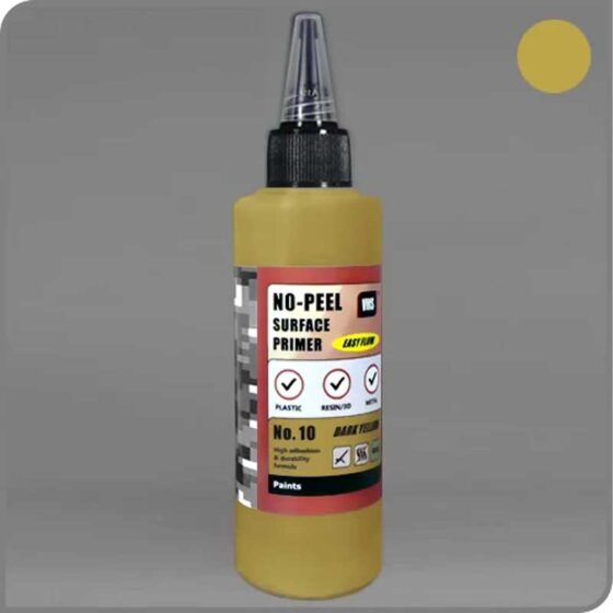 VMS No-Peel Primer No.10 Dark Yellow (100ml) PR10 VMS No-Peel Primer No.10 Dark Yellow (100ml) PR10