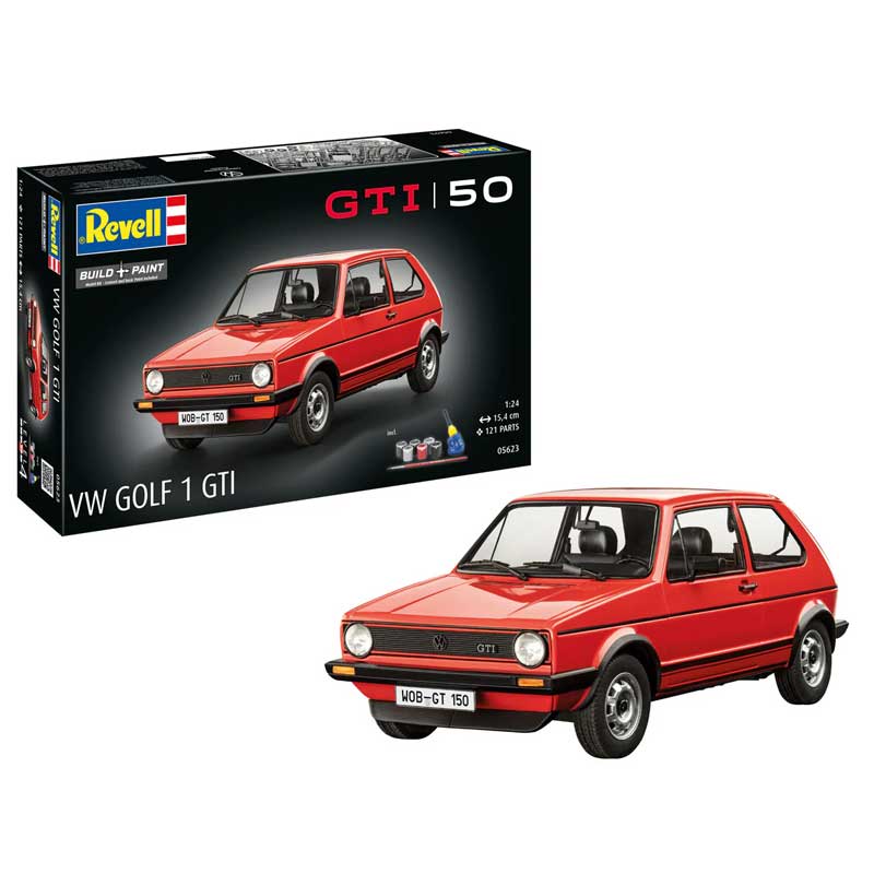 Revell 50 Years Of VW Golf 1 GTI Gift Set (1/24) 05623