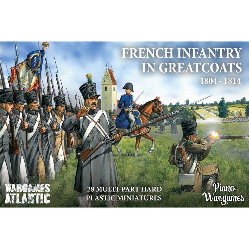 Wargames Atlantic French Infantry in Greatcoats (1804–1814) WAANW004 Wargames Atlantic French Infantry in Greatcoats (1804–1814) WAANW004