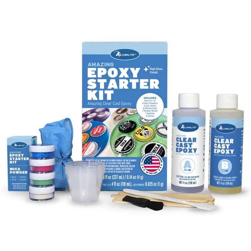 Alumilite Clear Cast Starter Kit (8oz)