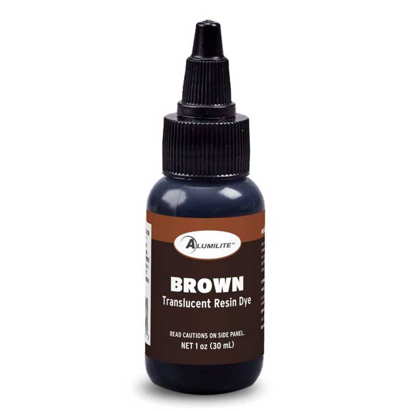 Alumilite Translucent Brown Liquid Epoxy Dye (1oz)