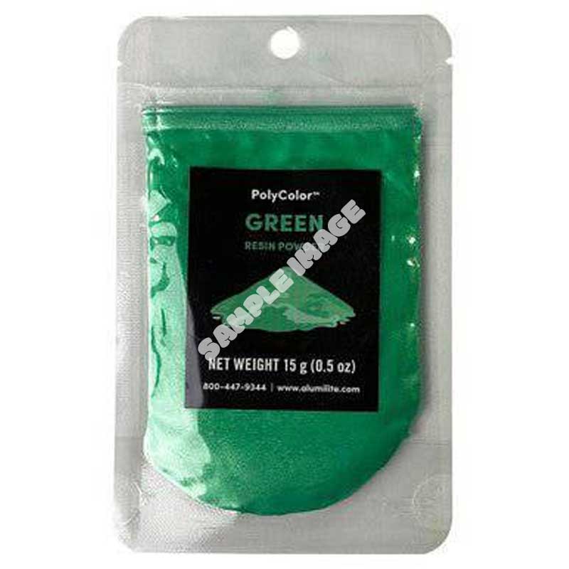 Alumilite Green Glow Metallic Pigment Powder (15g)