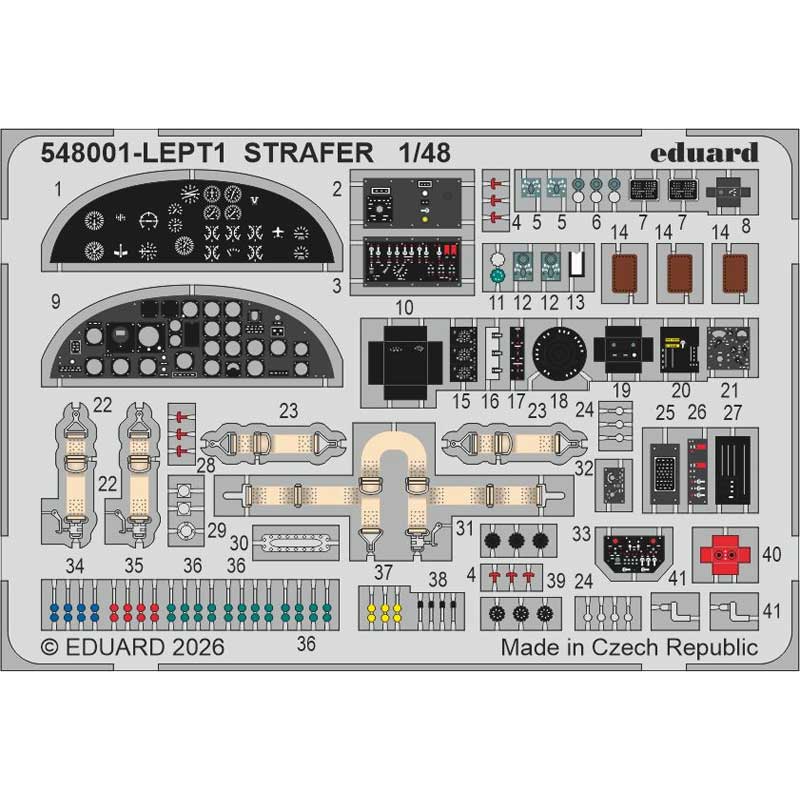 Eduard / HKM Strafer North-American B-25J Mitchell (1/48) 548001 Eduard / HKM Strafer North-American B-25J Mitchell (1/48) 548001