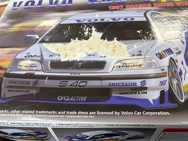 1/24 Volvo S40 BTCC 1997 Brands Hatch Winner NuNu *Damaged Box*