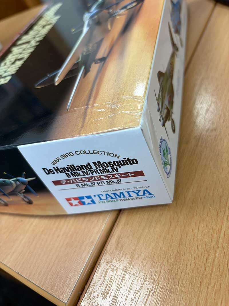 Tamiya Mosquito B Mk.IV/PR Mk.IV (1/72) 60753 *Damaged Box* Tamiya Mosquito B Mk.IV/PR Mk.IV (1/72) 60753 *Damaged Box*