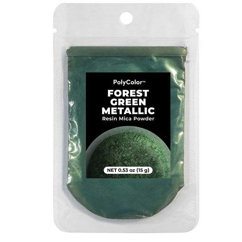 Alumilite Forest Green Metallic Pigment Powder (15g)
