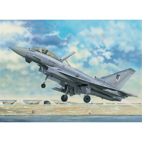Trumpeter British RAF EF-2000A Eurofighter Typhoon (1/32) 02278 Trumpeter British RAF EF-2000A Eurofighter Typhoon (1/32) 02278