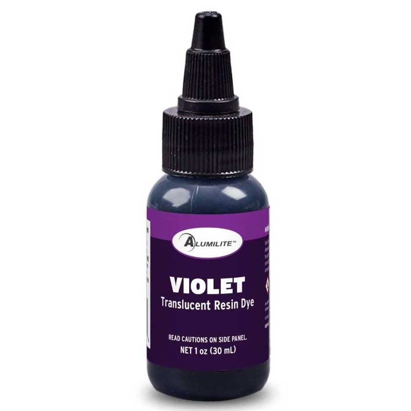 Alumilite Translucent Violet Liquid Epoxy Dye (1oz)