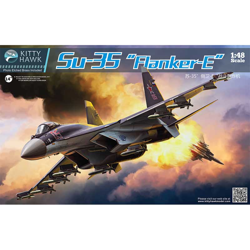Kitty Hawk Models Su-35 Flanker-E (1/48) KH80142