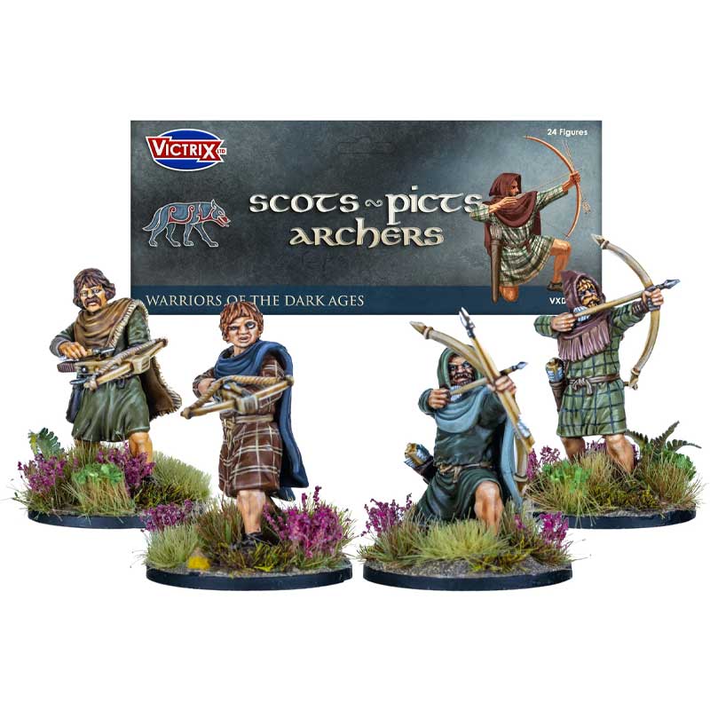 Victrix Scots/Picts Archers & Crossbowmen (28mm) VXDA020
