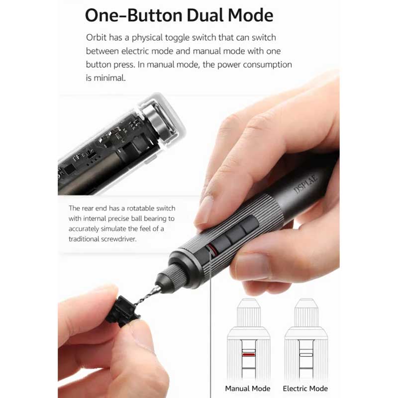 DSPIAE Orbit Electric Drill Red AT-ED01 - Image 4