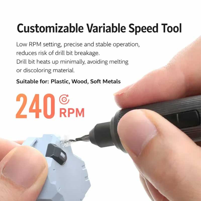 DSPIAE Orbit Electric Drill Red AT-ED01 - Image 8