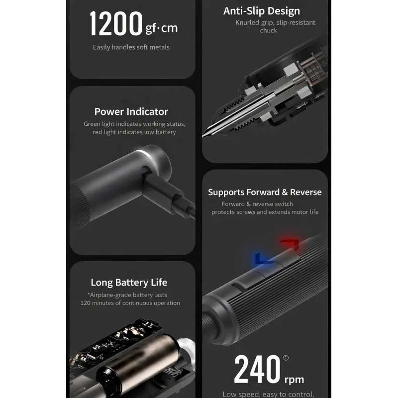 DSPIAE Orbit Electric Drill Red AT-ED01 - Image 9