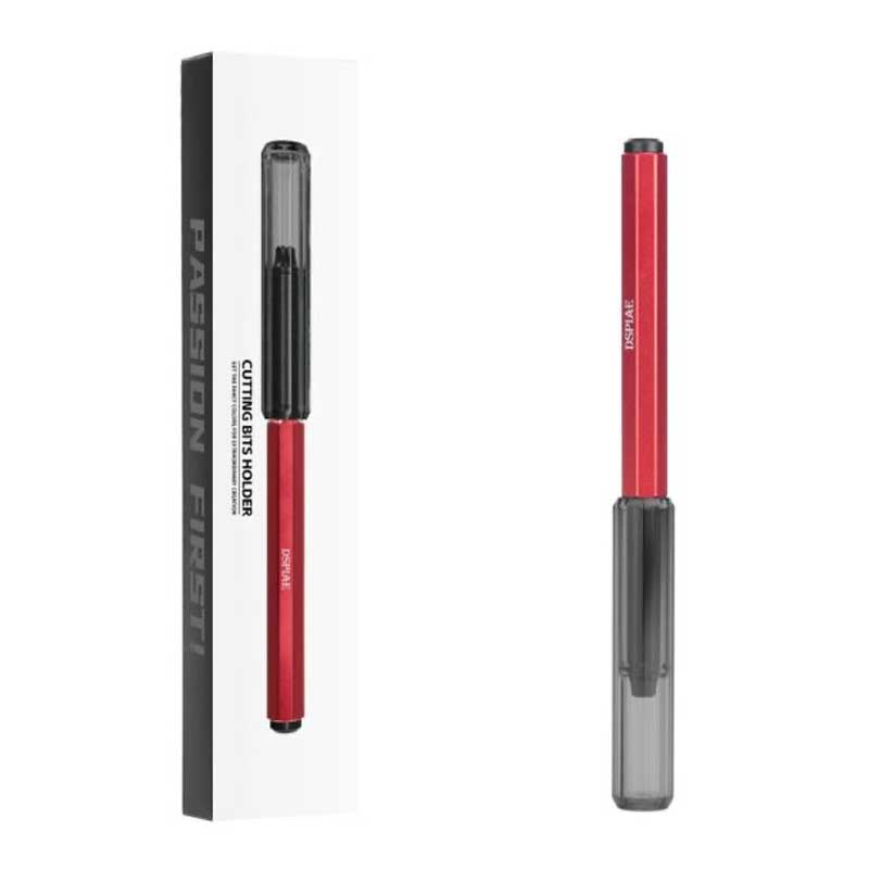 DSPIAE Aluminium Alloy Cutting Bits Holder Red AT-EH01-PRO