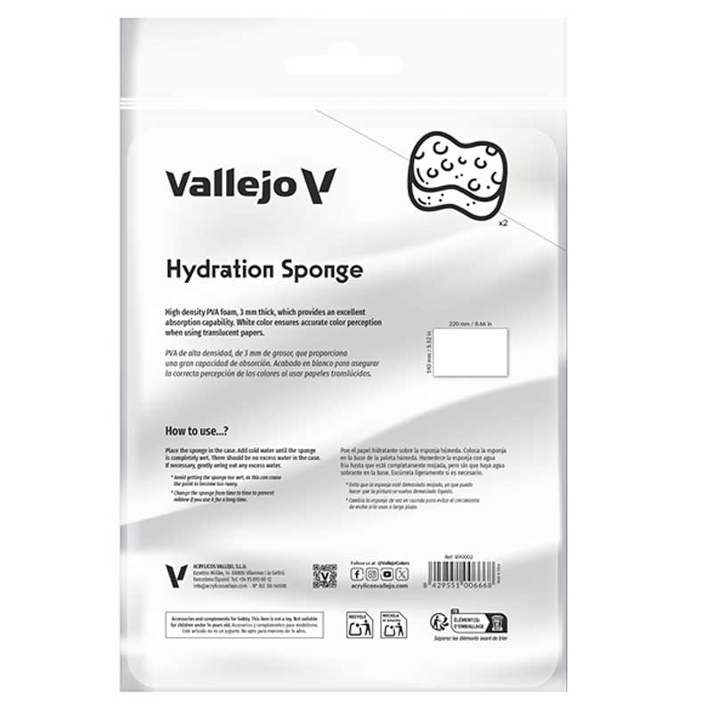 Vallejo Hydration Sponge for Wet Palette B90002