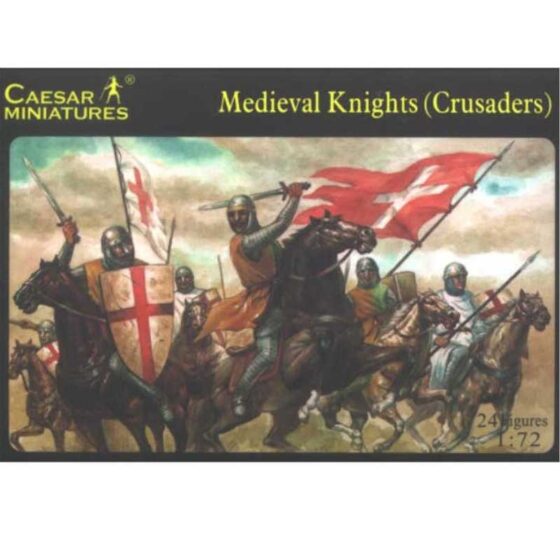Caesars Miniatures Medieval Knights Crusaders (1/72) 017
