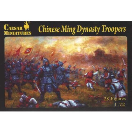 Caesars Miniatures Chinese Ming Dynasty Troopers (1/72) 032