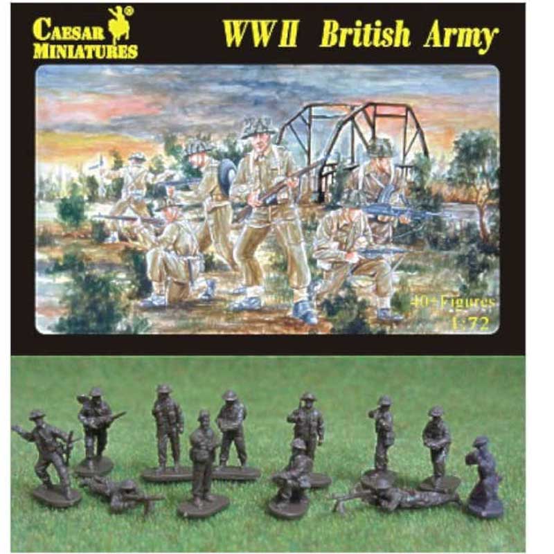 Caesars Miniatures WWII British Army (1/72) 055