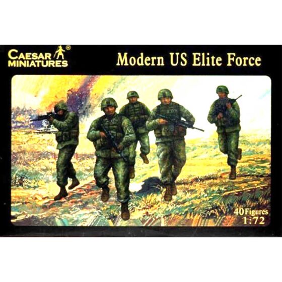 Caesars Miniatures Modern U.S. Elite Force (1/72) 058 Caesars Miniatures Modern U.S. Elite Force (1/72) 058