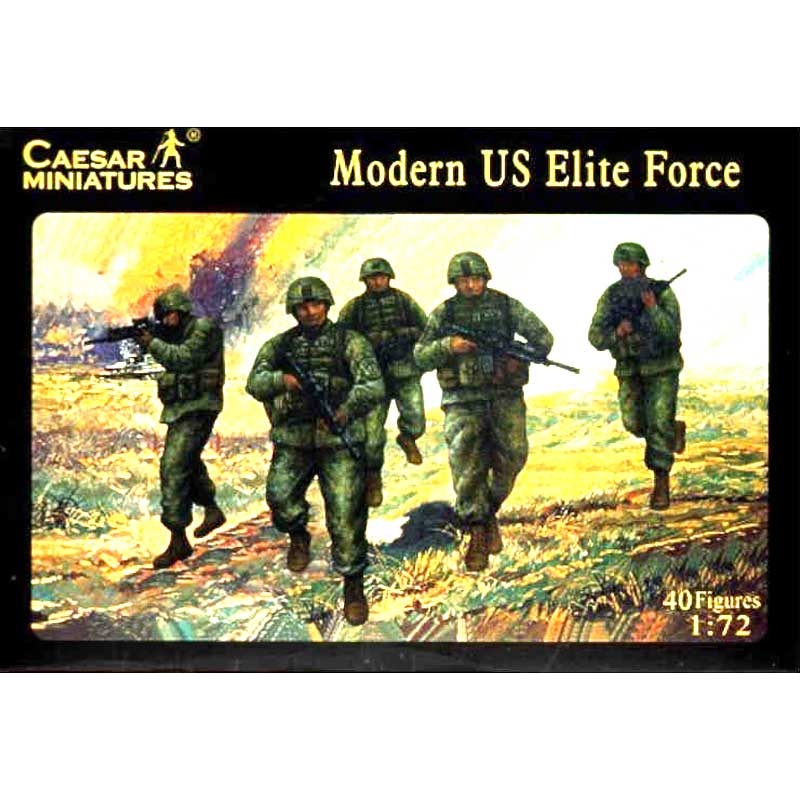 Caesars Miniatures Modern U.S. Elite Force (1/72) 058