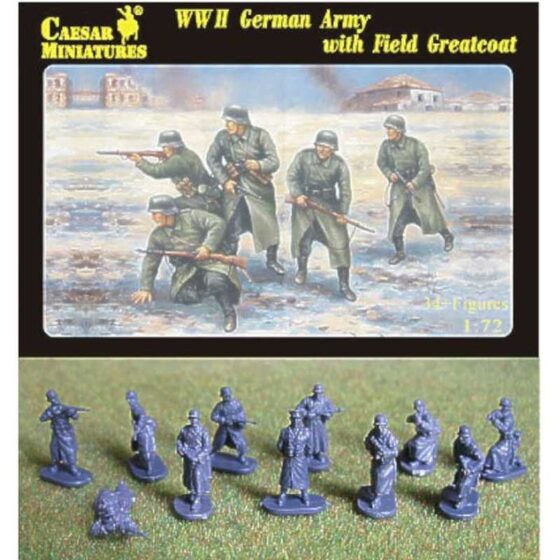 Caesars Miniatures German Army with Field Greatcoat (1/72) 069