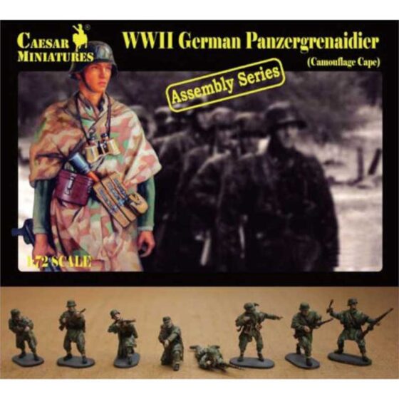 Caesars Miniatures Wwii German Panzergrenadiers Camo Cape (1/72) 7717 Caesars Miniatures Wwii German Panzergrenadiers Camo Cape (1/72) 7717