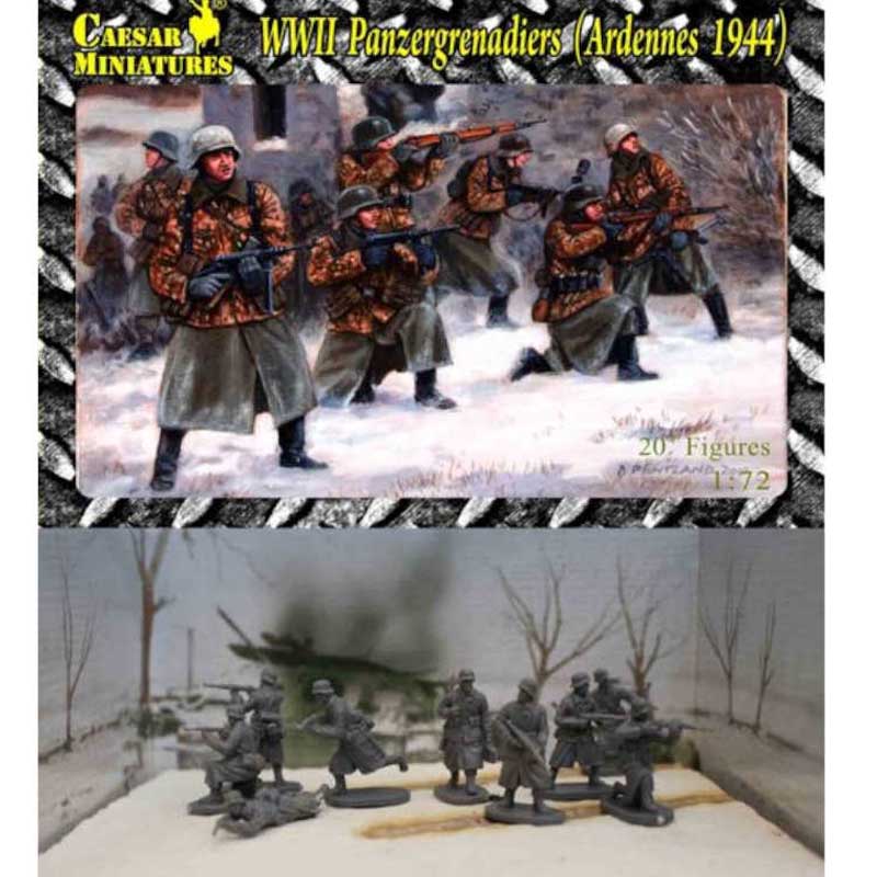 Caesars Miniatures WWII Panzergrenadiers Ardennes 1944 (1/72) HB02