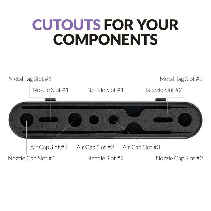 Alternative view of Gaahleri Airbrush Storage Box 40751