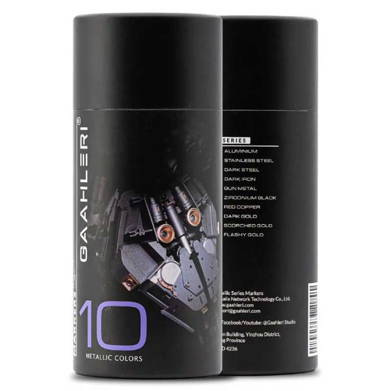 Gaahleri Metallic Series Marker Set (10pcs) 42328