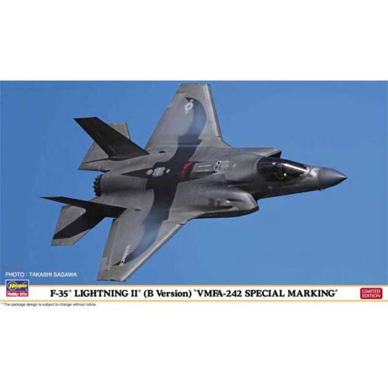 Hasegawa F-35 Lightning II (B Version) VMFA-242 (1/72) 02499 Hasegawa F-35 Lightning II (B Version) VMFA-242 (1/72) 02499