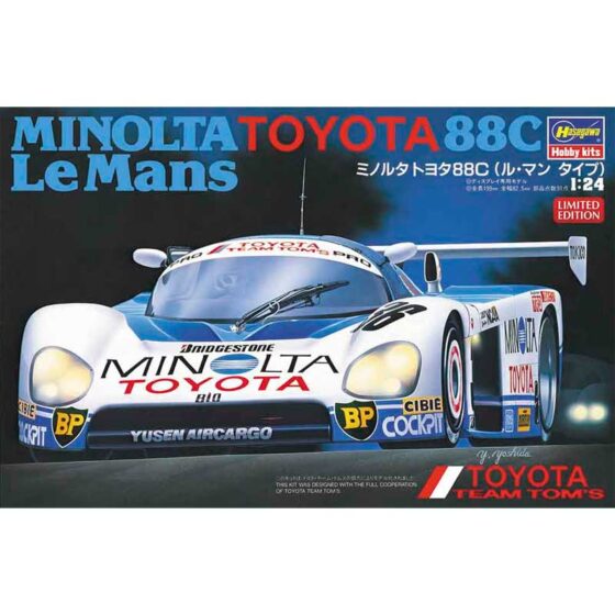 Hasegawa Minolta Toyota 88C Le Mans Limited Edition (1/24) 20426 Hasegawa Minolta Toyota 88C Le Mans Limited Edition (1/24) 20426