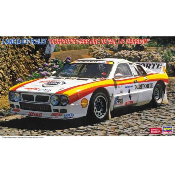 Hasegawa 1986 Lancia 037 Rally Duriforte ERC (1/24) 20775 Hasegawa 1986 Lancia 037 Rally Duriforte ERC (1/24) 20775