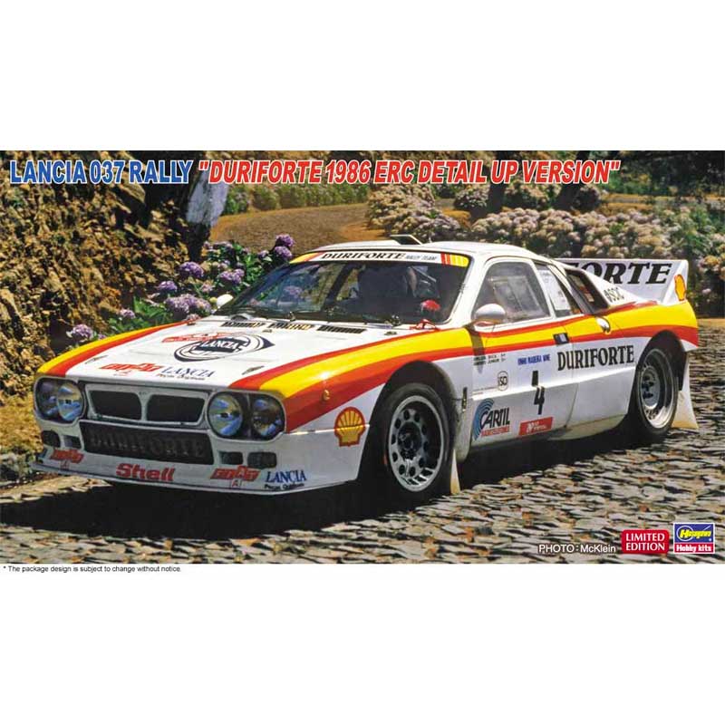 Hasegawa 1986 Lancia 037 Rally Duriforte ERC (1/24) 20775