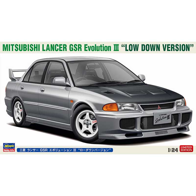 Hasegawa Mitsubishi Lancer Evolution III Low Down (1/24) HALE20782