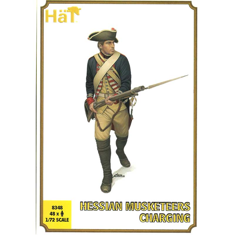 Hat Industrie Hessian Musketeers Charging (1/72) 8348
