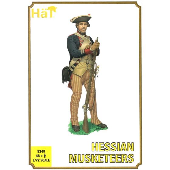 Hat Industrie Hessian Musketeers (1/72) 8349 Hat Industrie Hessian Musketeers (1/72) 8349