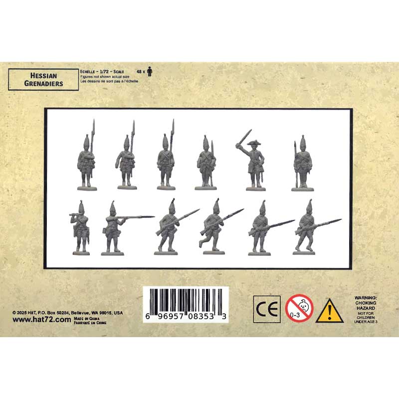 Alternative view of Hat Industrie Hessian Grenadiers (1/72) 8353