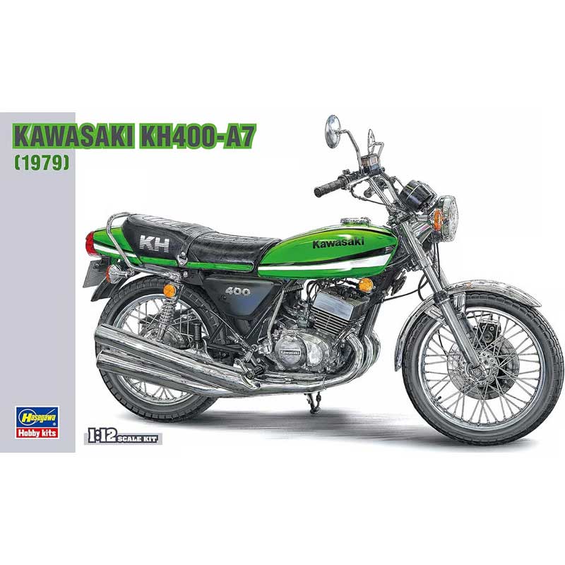 Hasegawa Kawasaki KH400-A7 (1/12) HBK6
