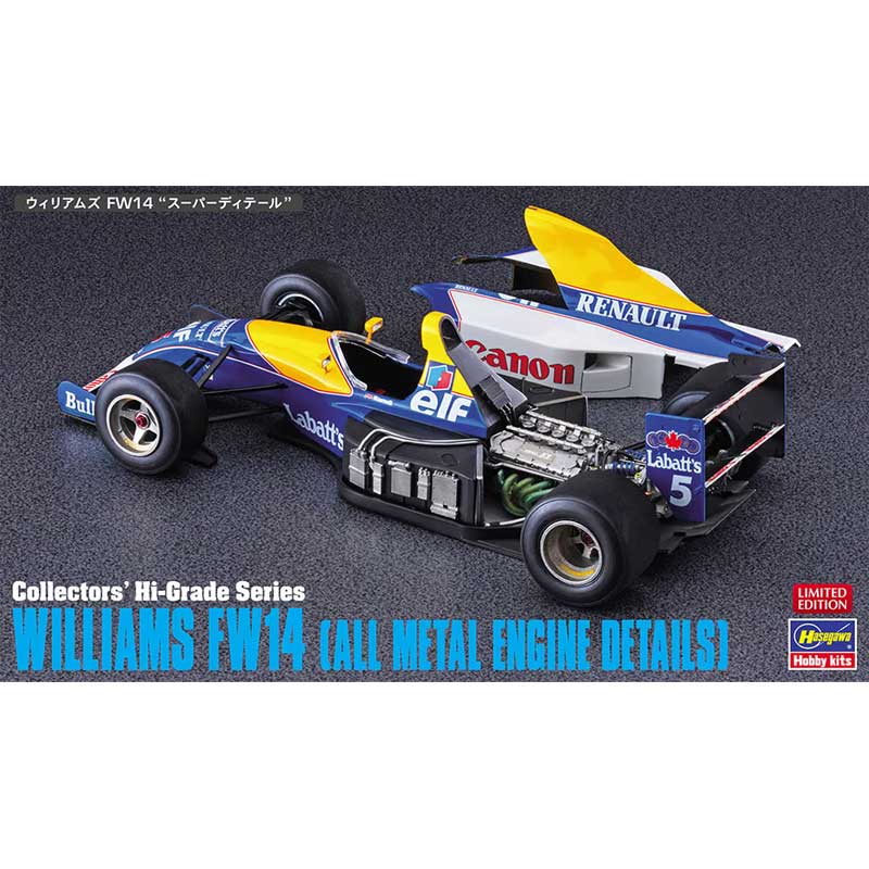 Hasegawa Williams FW14 Super Detail Full Metal Engine (1/24) 51156