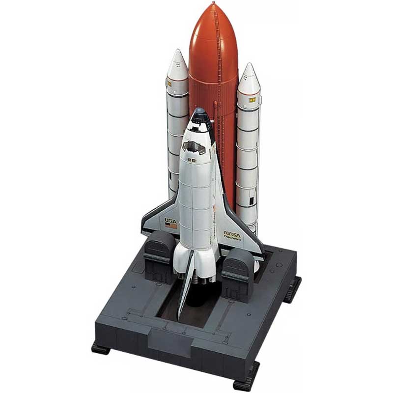 Alternative view of Hasegawa Space Shuttle Orbiter w/ Boosters (1/200) HLT10729