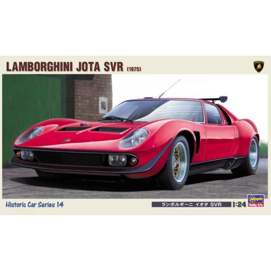 Hasegawa 1975 Lamborghini Jota SVR (1/24) 21214 Hasegawa 1975 Lamborghini Jota SVR (1/24) 21214