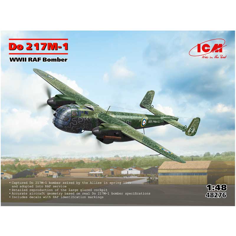 ICM Do 217M-1 WWII RAF Bomber (1/48) 48276