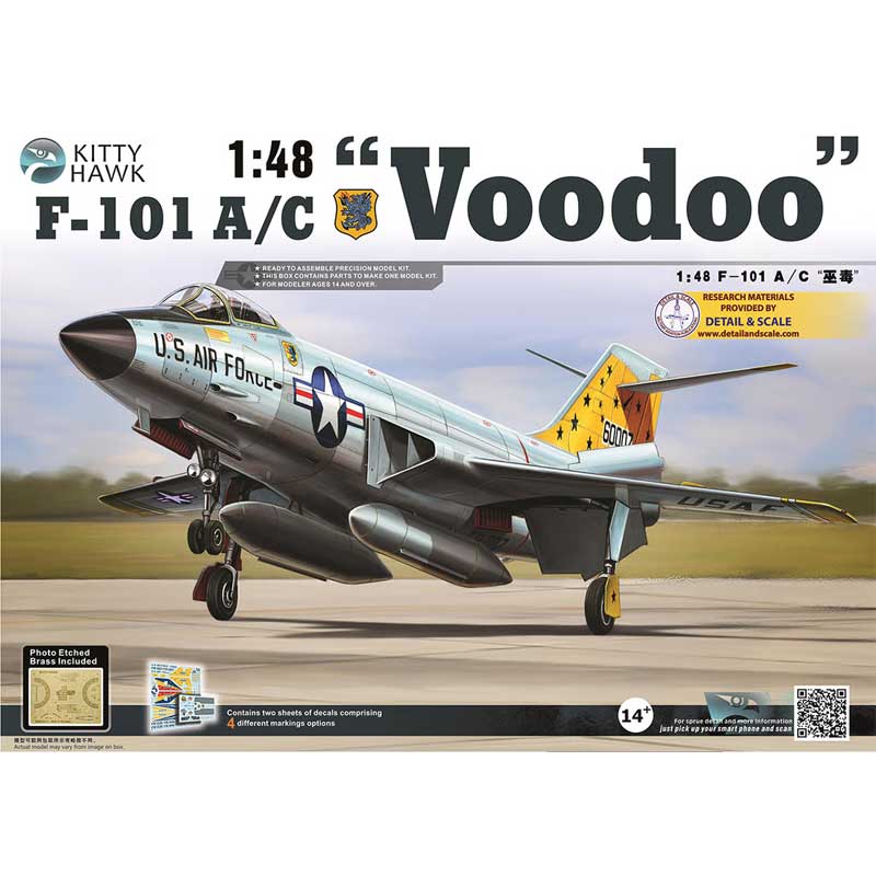 Kitty Hawk Models F-101 A/C Voodoo (1/48) KH80115