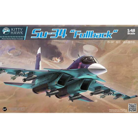 Kitty Hawk Models Su-34 Fullback (1/48) KH80141 Kitty Hawk Models Su-34 Fullback (1/48) KH80141