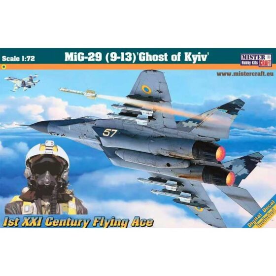 MisterCraft Mig-29 Ghost Of Kiev (1/72) D-110 MisterCraft Mig-29 Ghost Of Kiev (1/72) D-110
