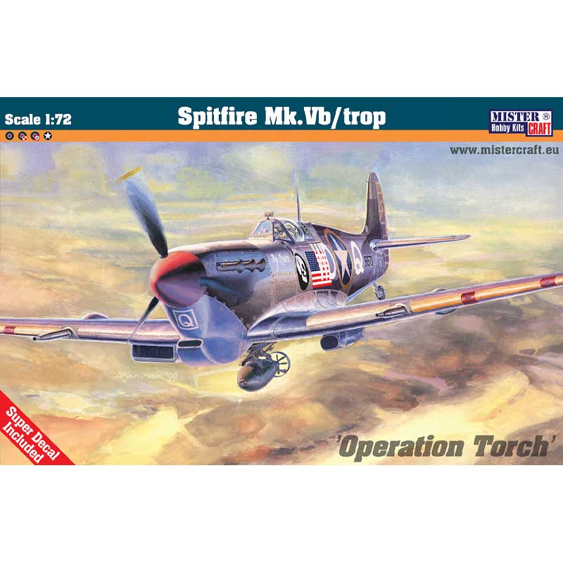 MisterCraft Spitfire Mk.Vb/Trop (1/72) D-192