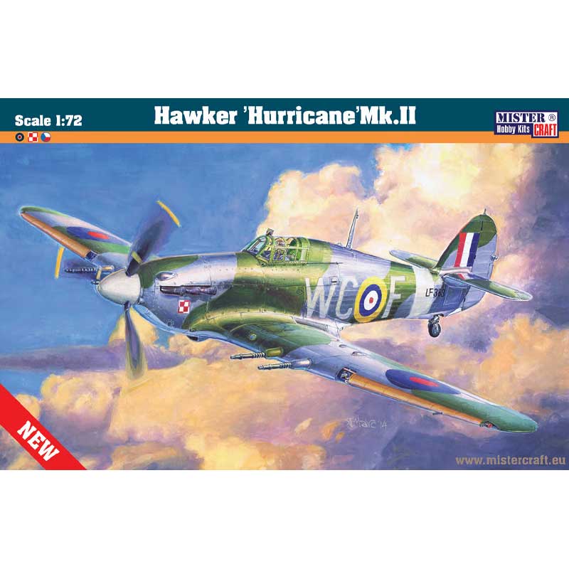 MisterCraft Hawker Hurricane Mk.IIC (1/72) D-208