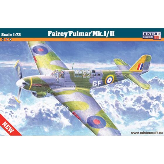 MisterCraft Fairey Fulmar Mk.1 / Mk.2 (1/72) D-217 MisterCraft Fairey Fulmar Mk.1 / Mk.2 (1/72) D-217